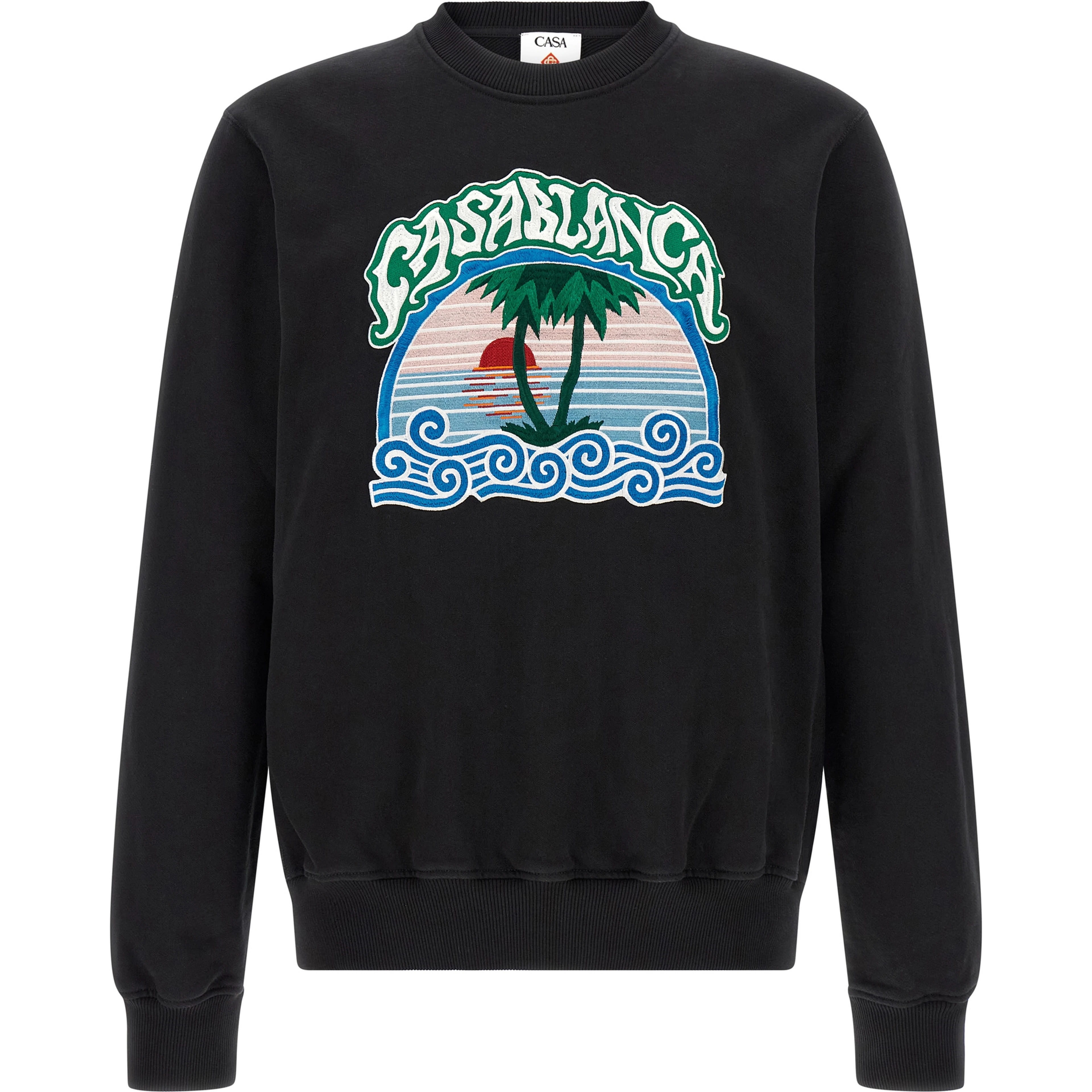 Black Organic Cotton Sweatshirt