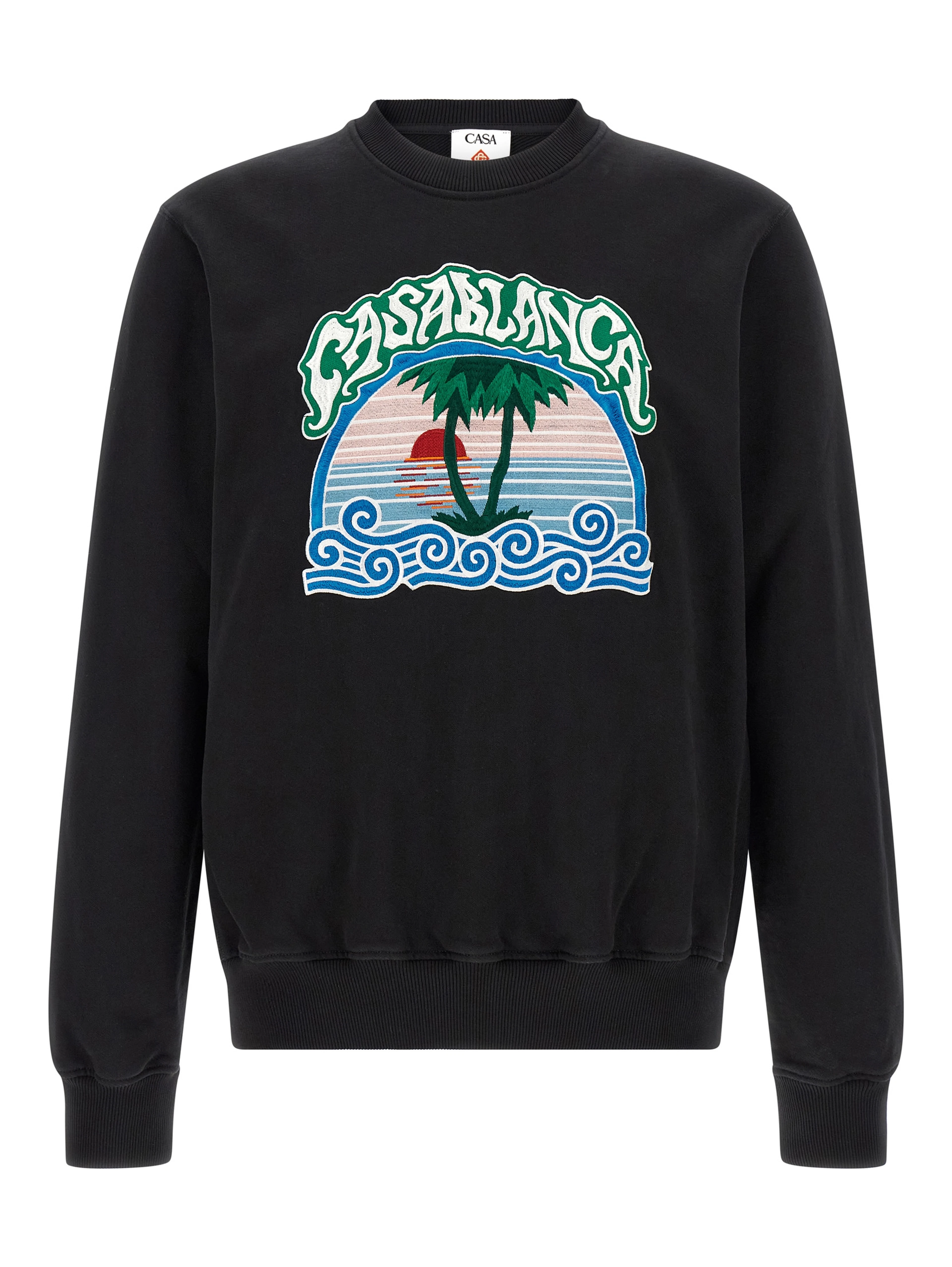 Black Organic Cotton Sweatshirt