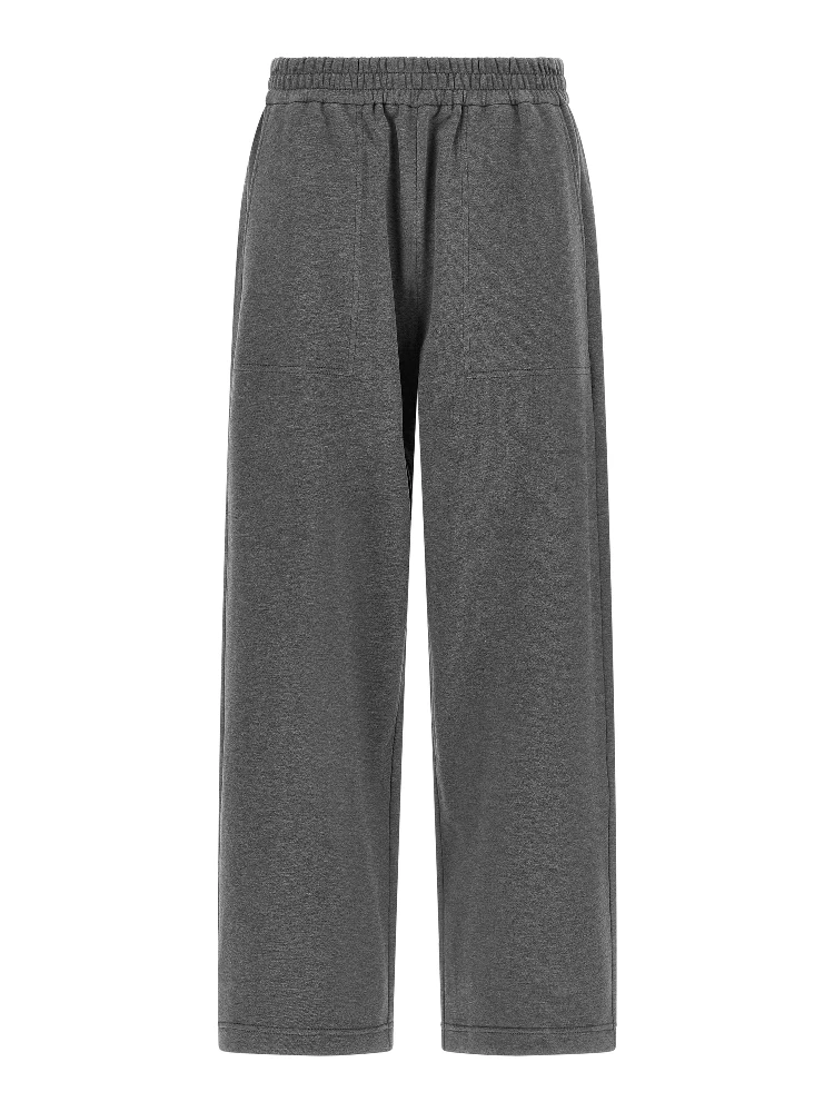 Gray Cotton Joggers (Workout Pants)