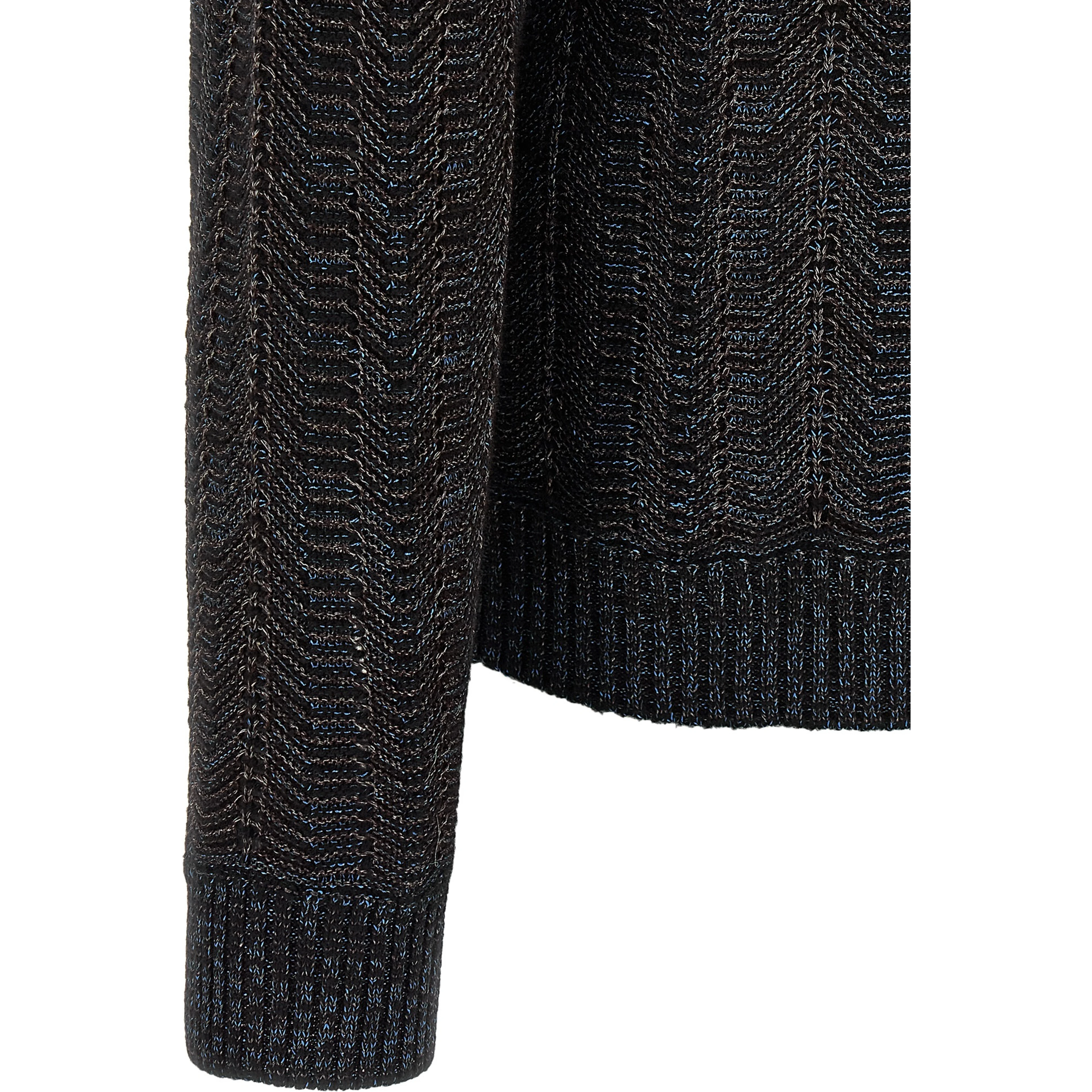 Blue Viscose Cardigan