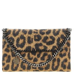 Brown Polyester Clutch Bag