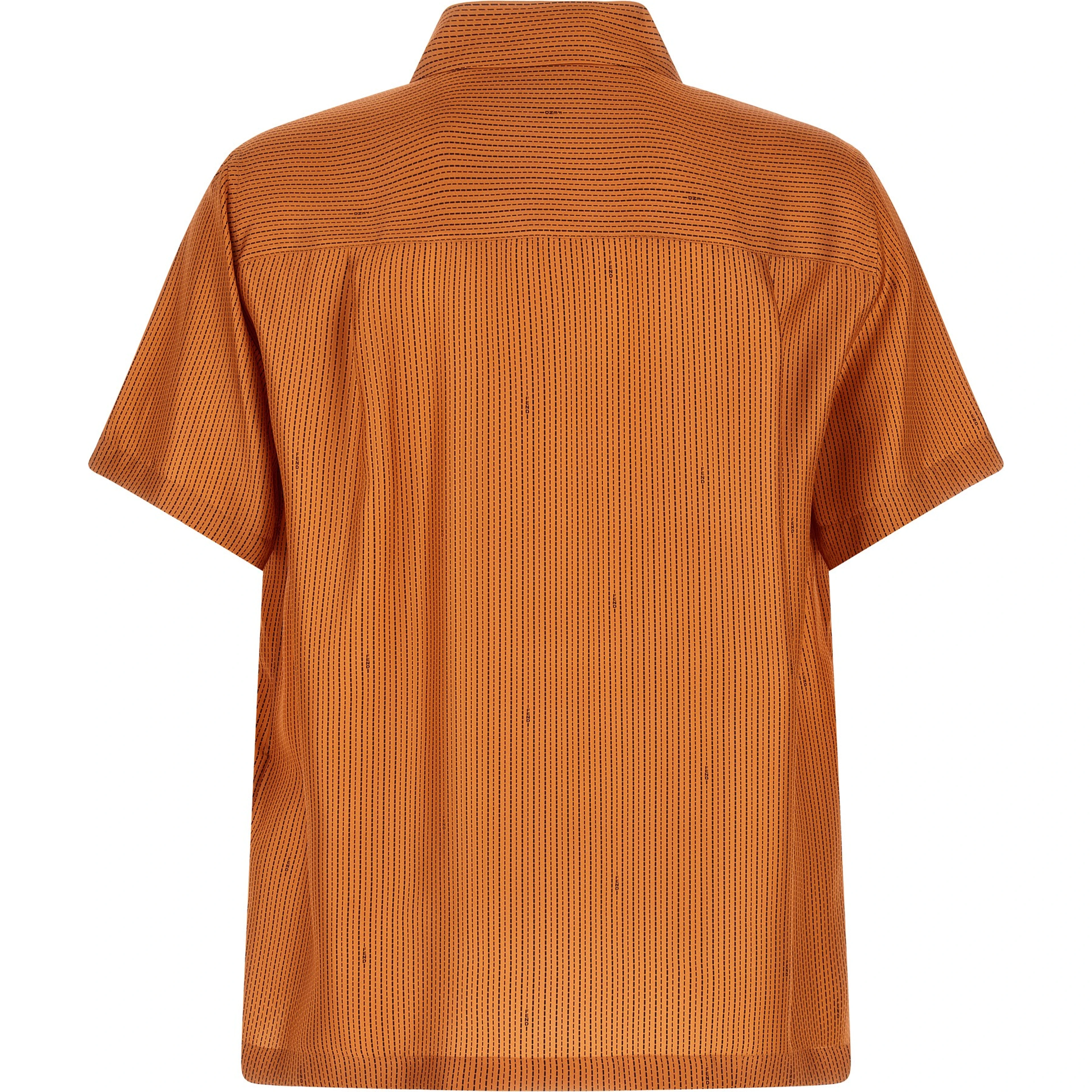 Orange Silk Blouse