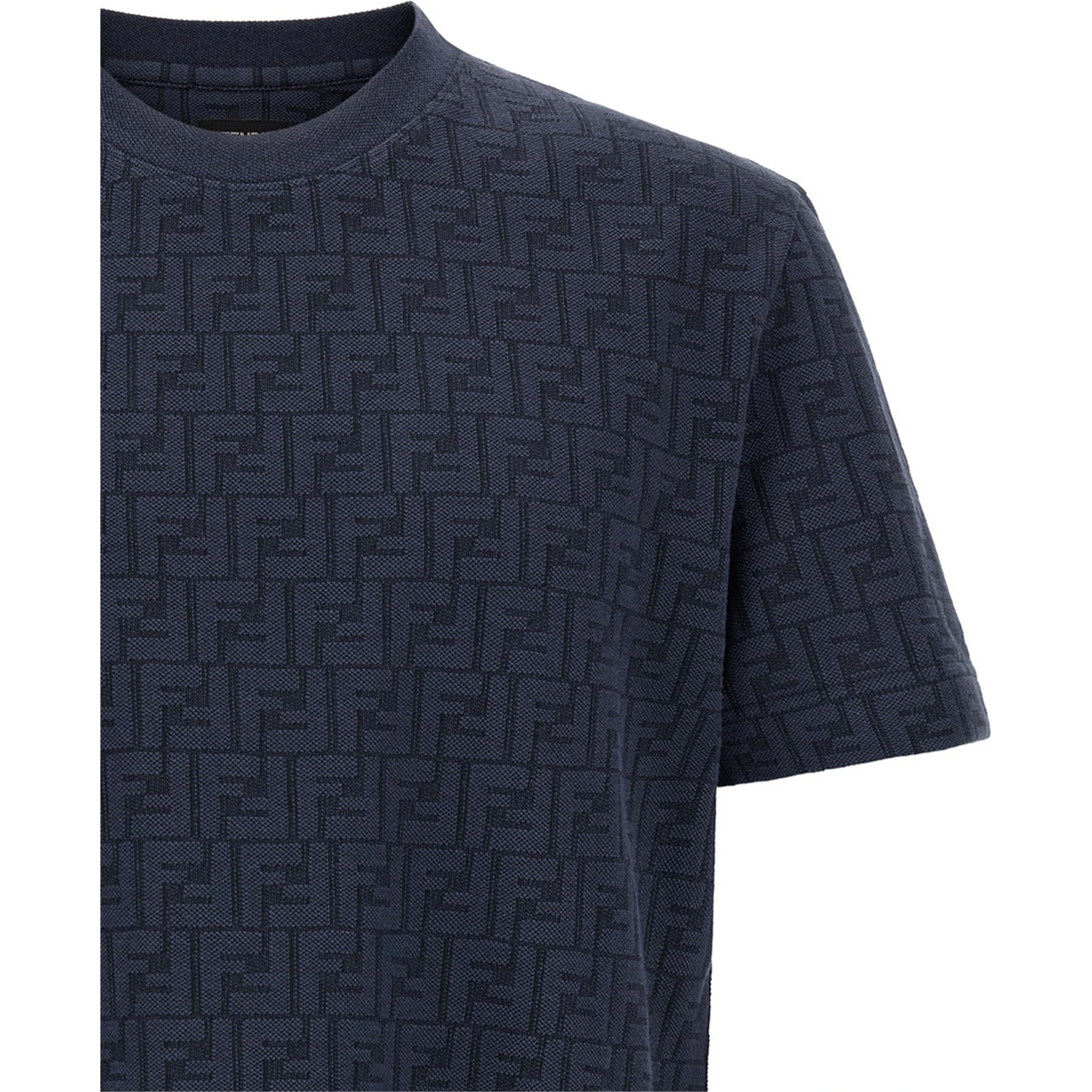 Blue Cotton T-Shirt