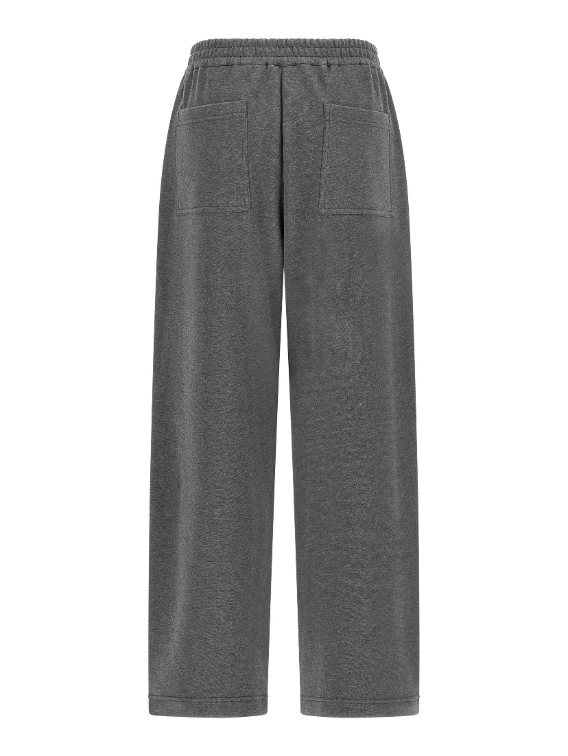Gray Cotton Joggers (Workout Pants)