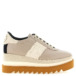 Beige EVA Platform Sneakers