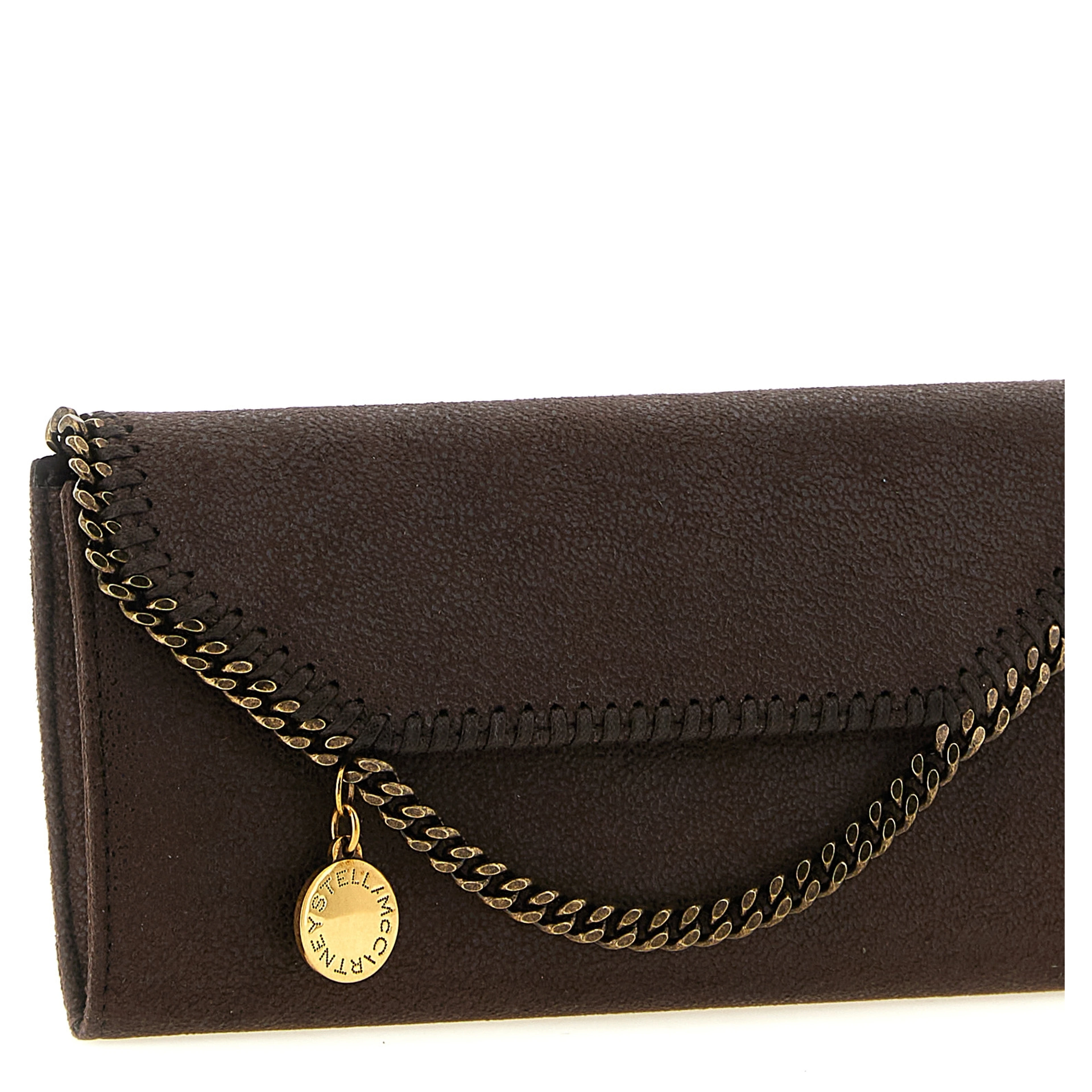 Brown Polyester Cardholder