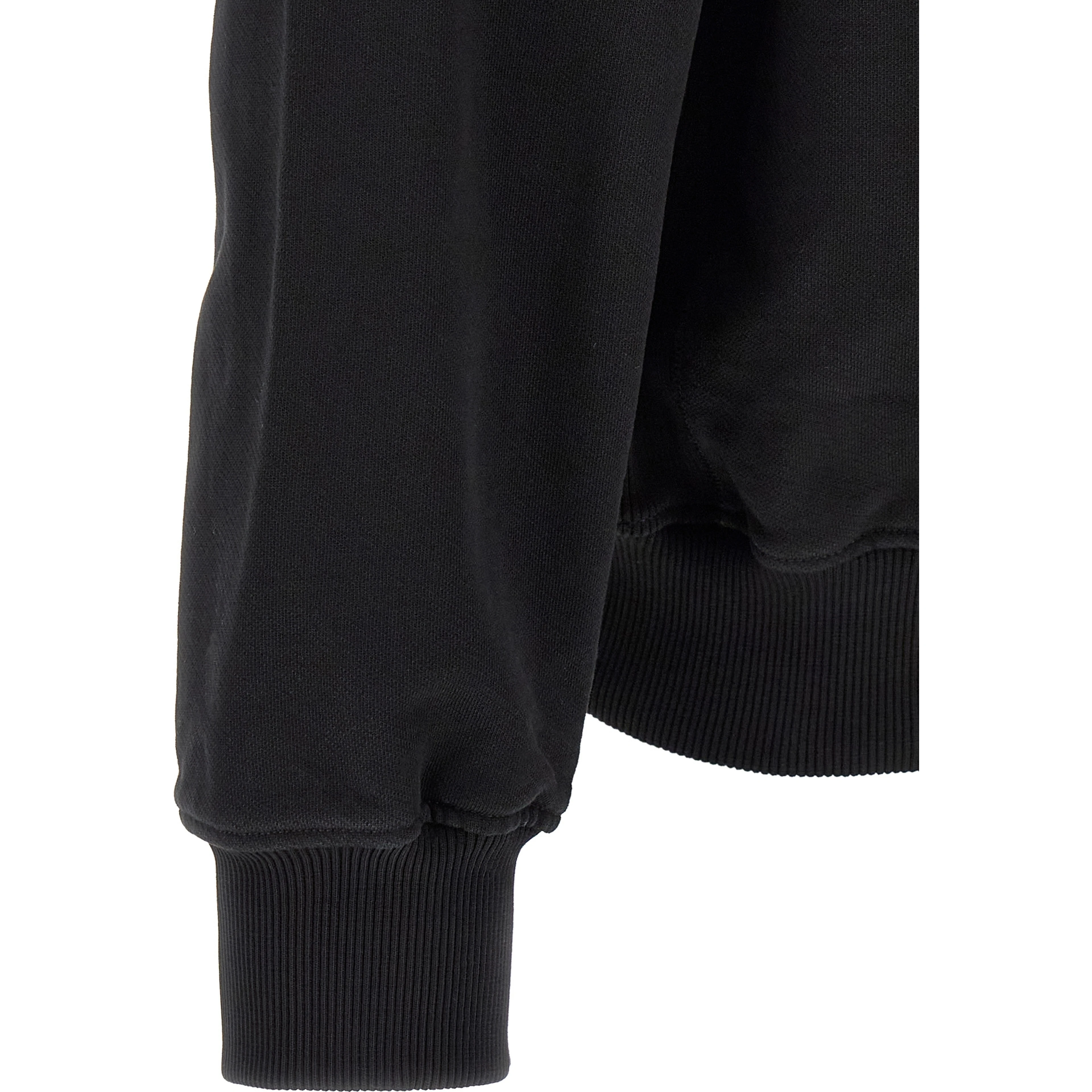 Black Organic Cotton Sweatshirt