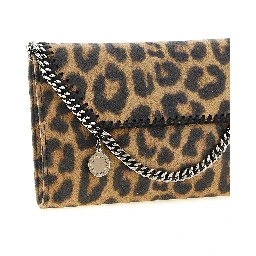 Brown Polyester Clutch Bag