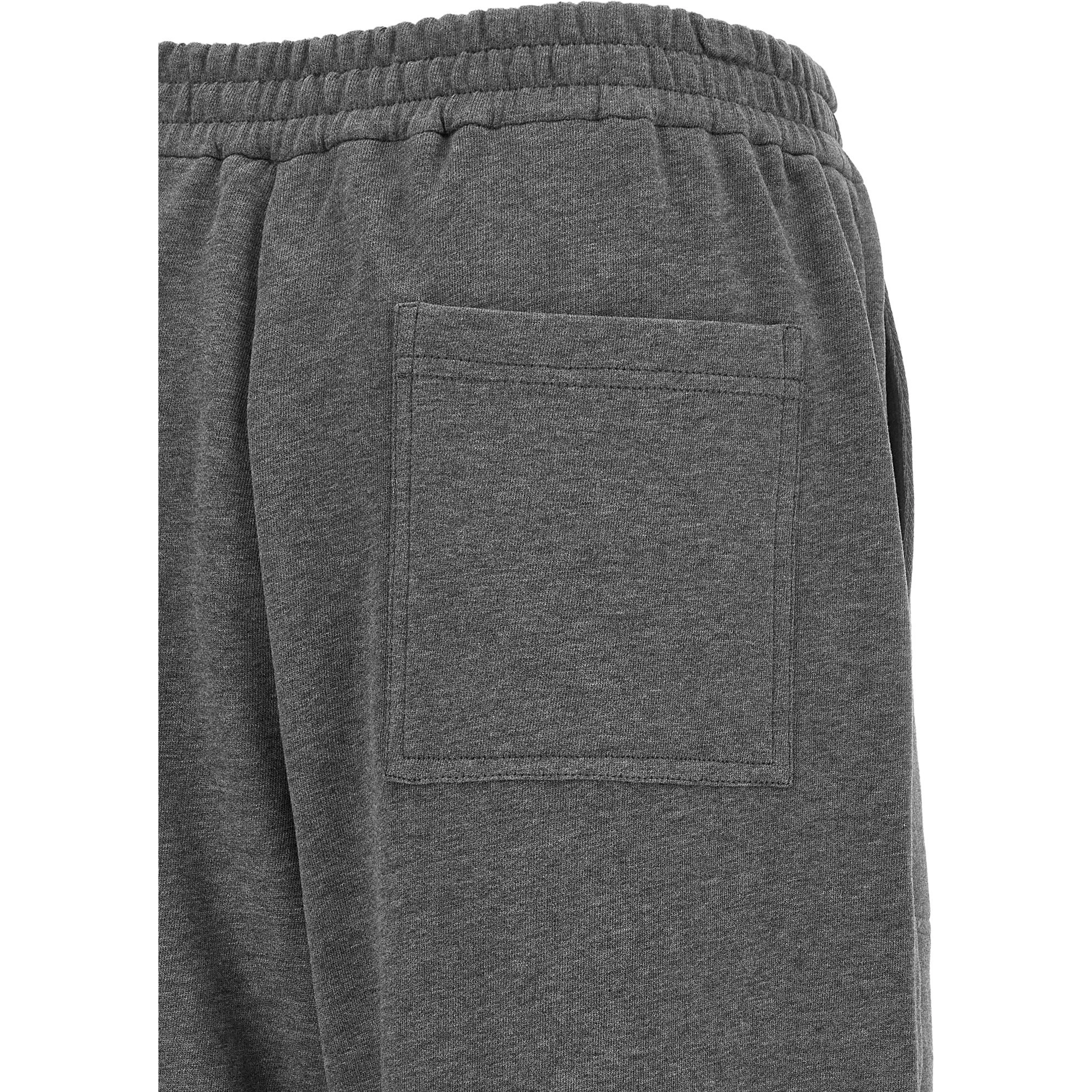 Gray Cotton Joggers (Workout Pants)
