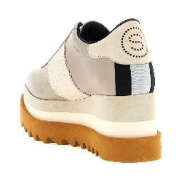 Beige EVA Platform Sneakers