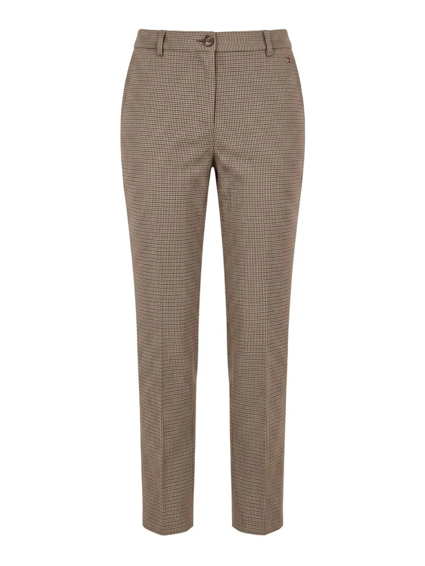 Brown Polyester Women Clothing