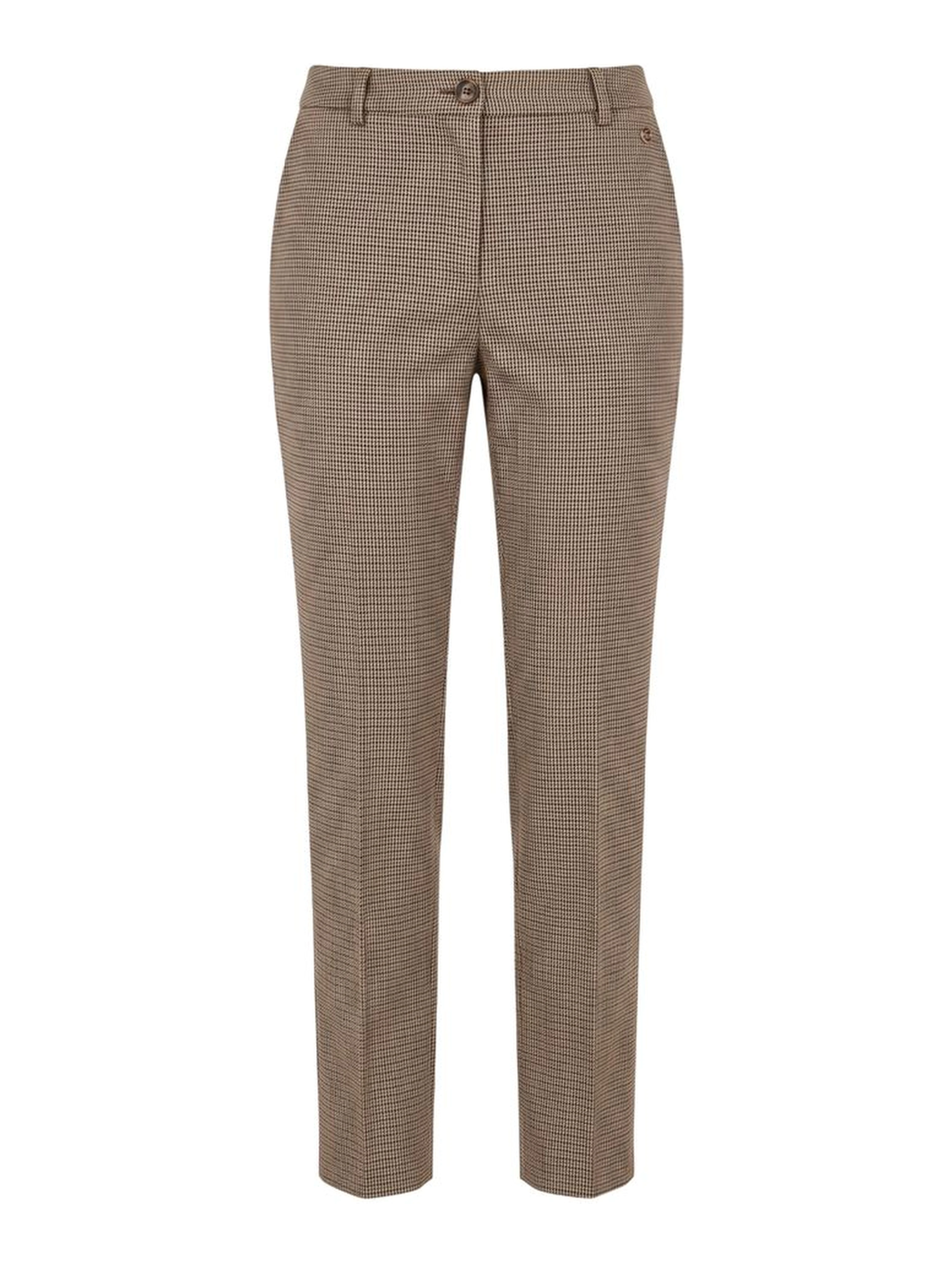 Brown Polyester Women Clothing