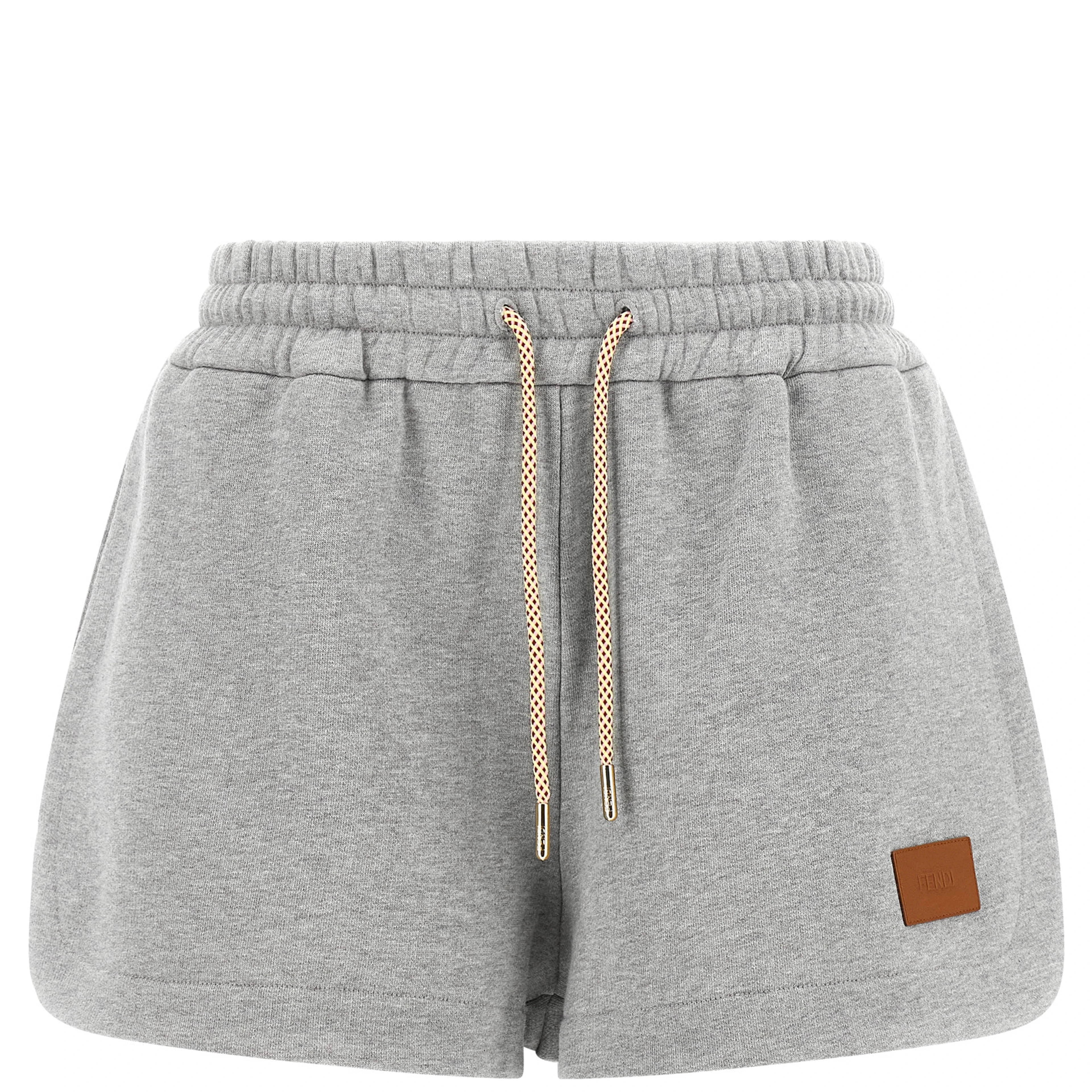 Gray Cotton Bermuda Shorts