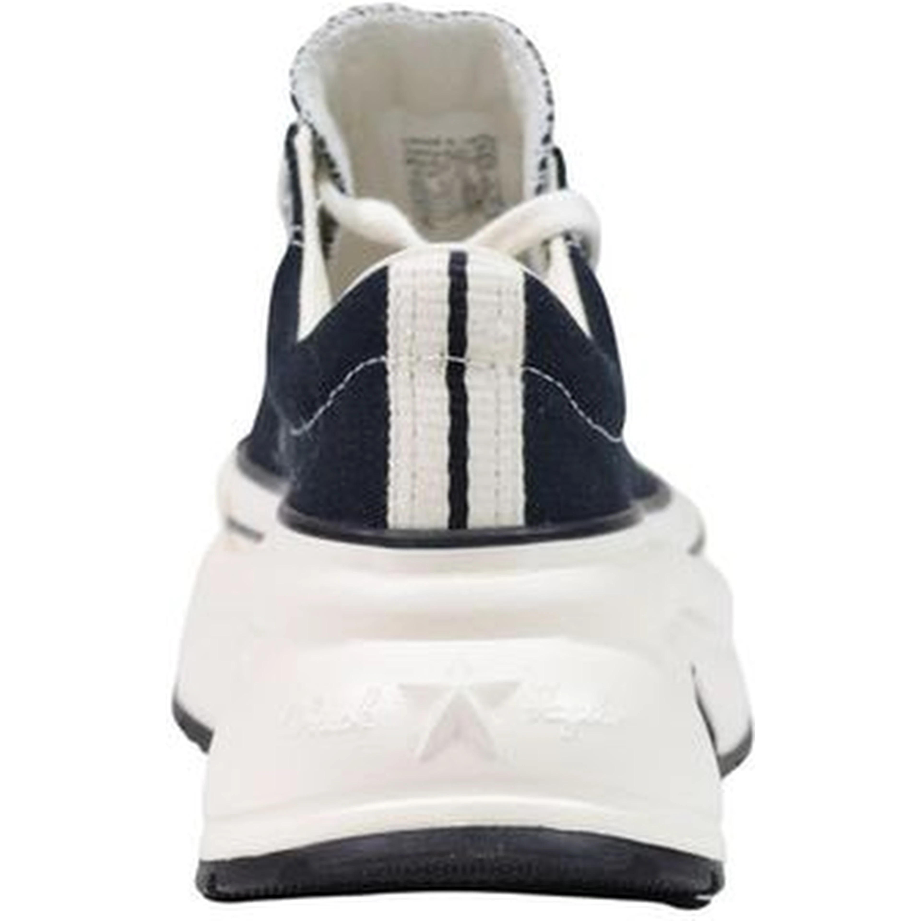 Black And White Textile Chunky Sneakers