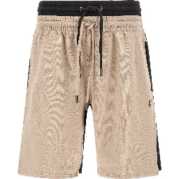 Multicolor Cotton Bermuda Shorts