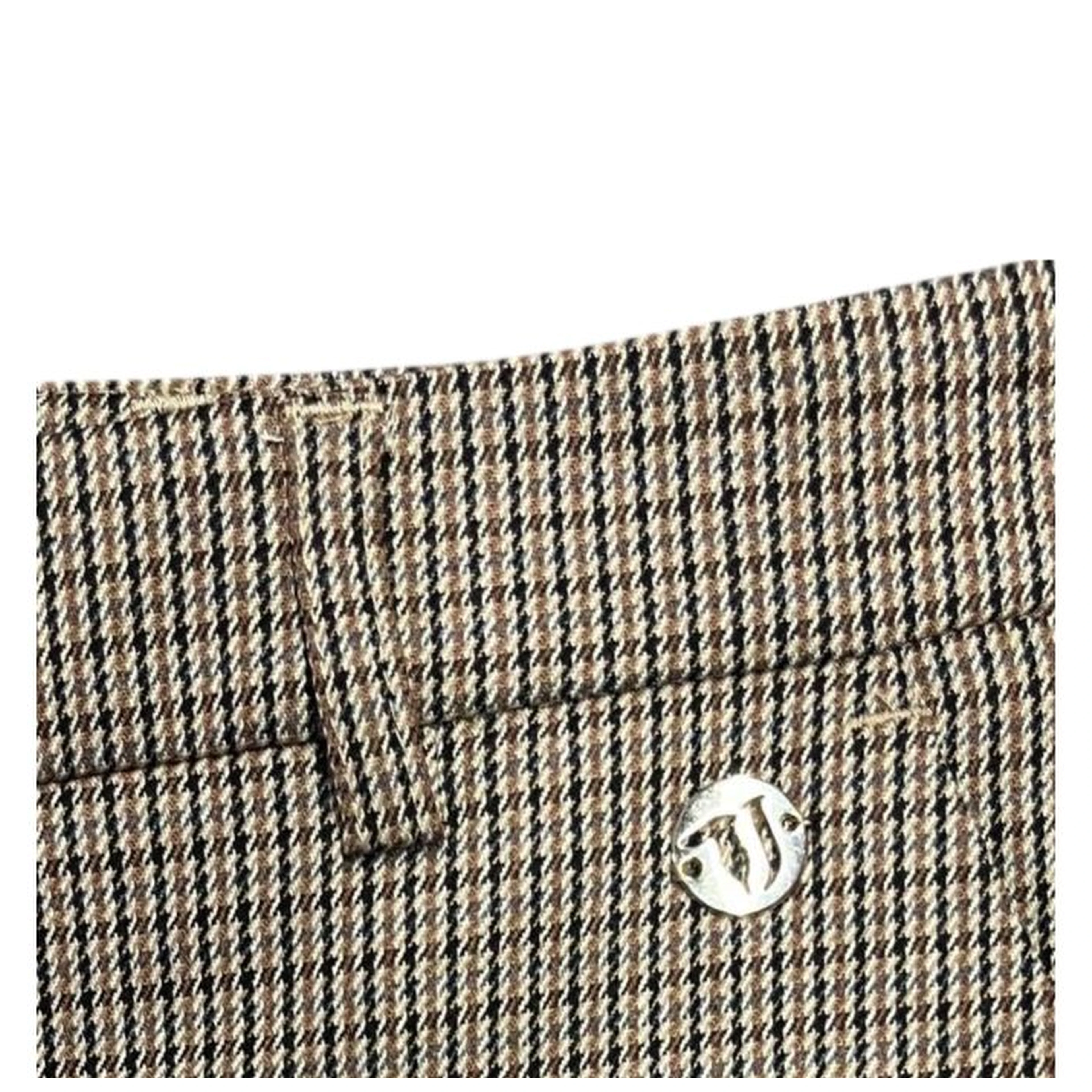 Brown Polyester Women Clothing
