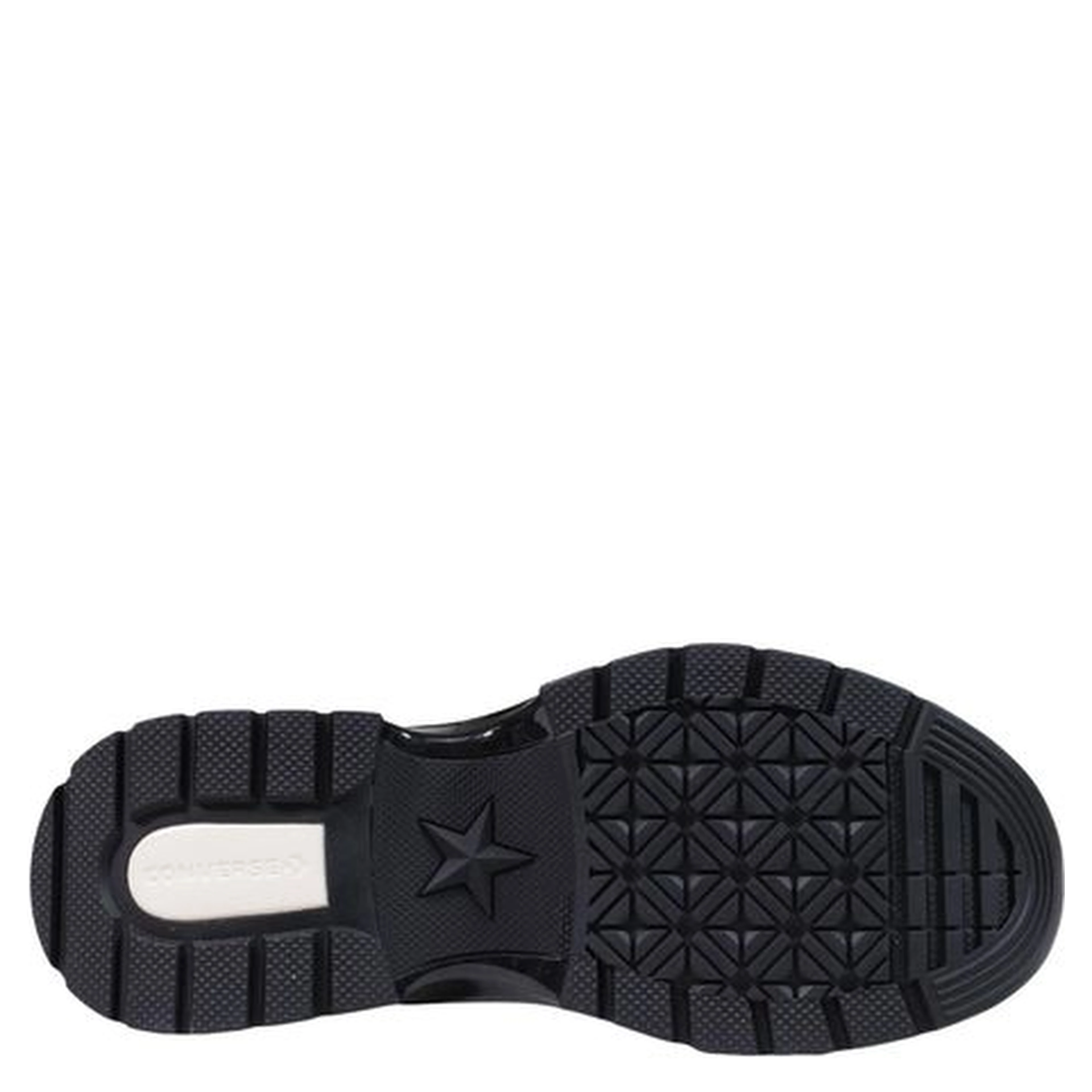 Black And White Textile Chunky Sneakers