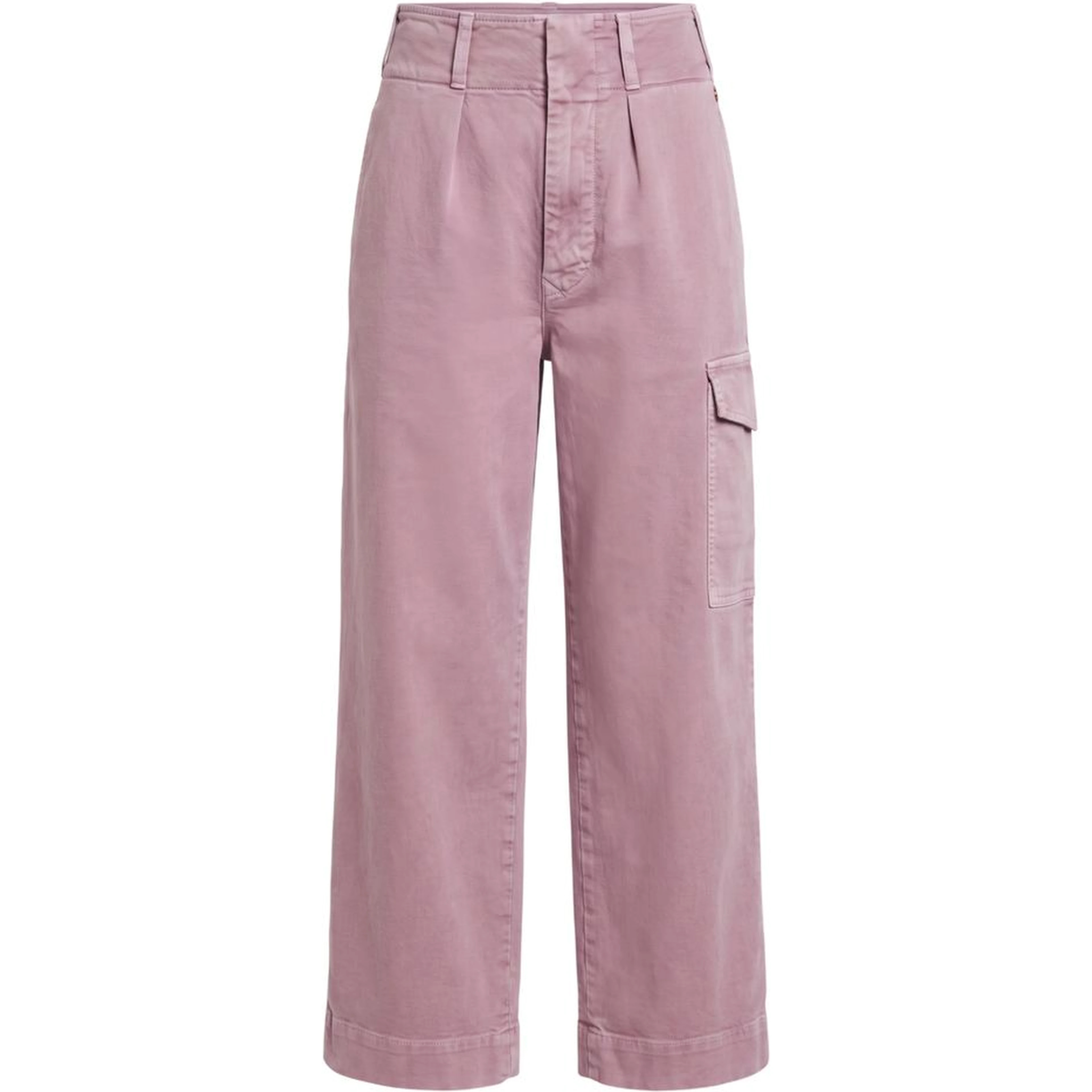 Purple Cotton Women Pants