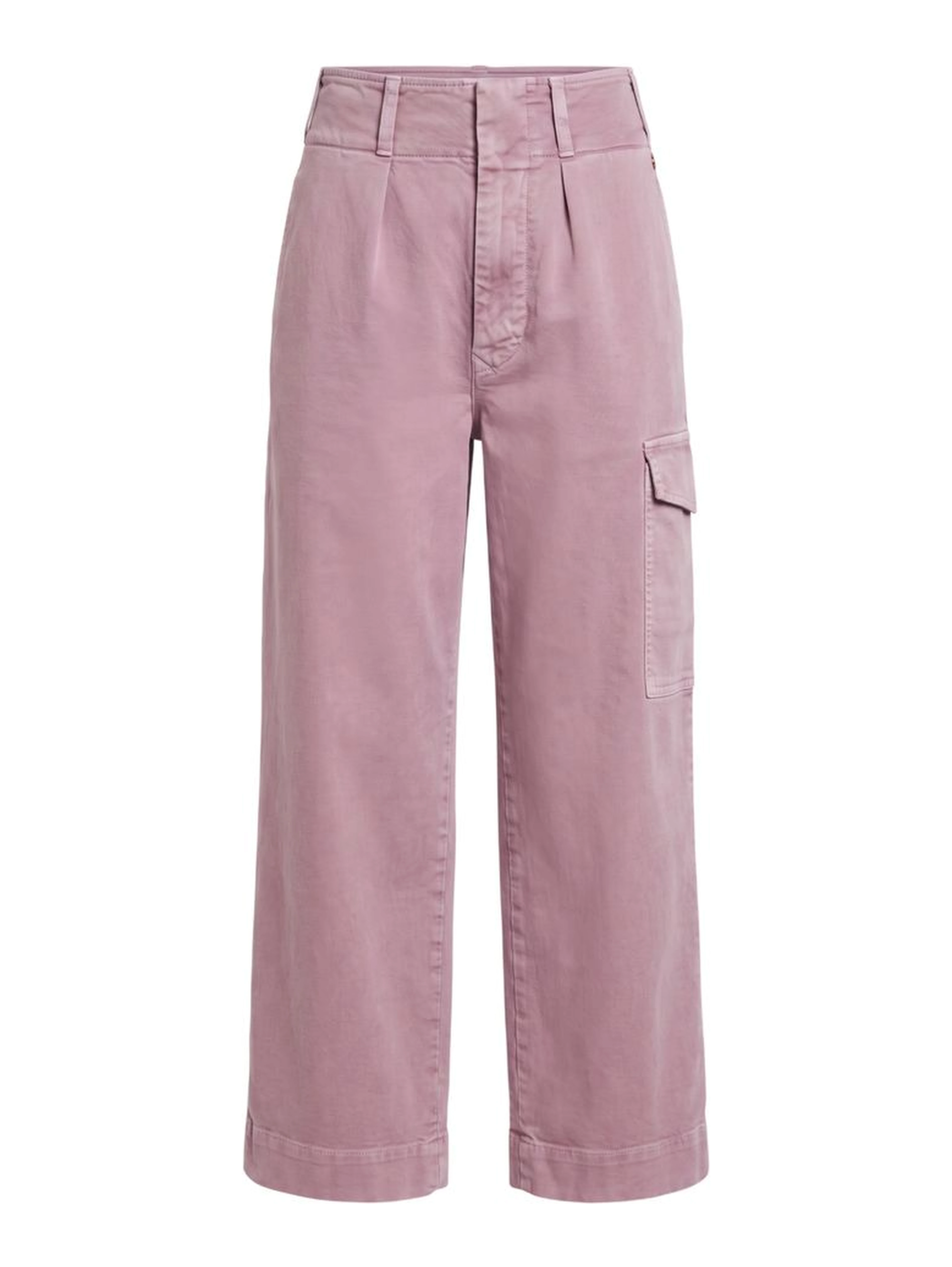 Purple Cotton Women Pants