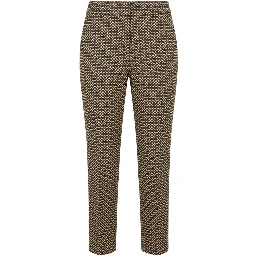Black Polyester Women Pant
