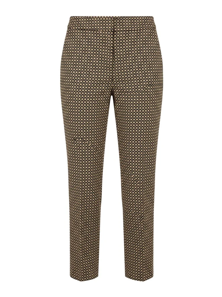 Black Polyester Women Pant