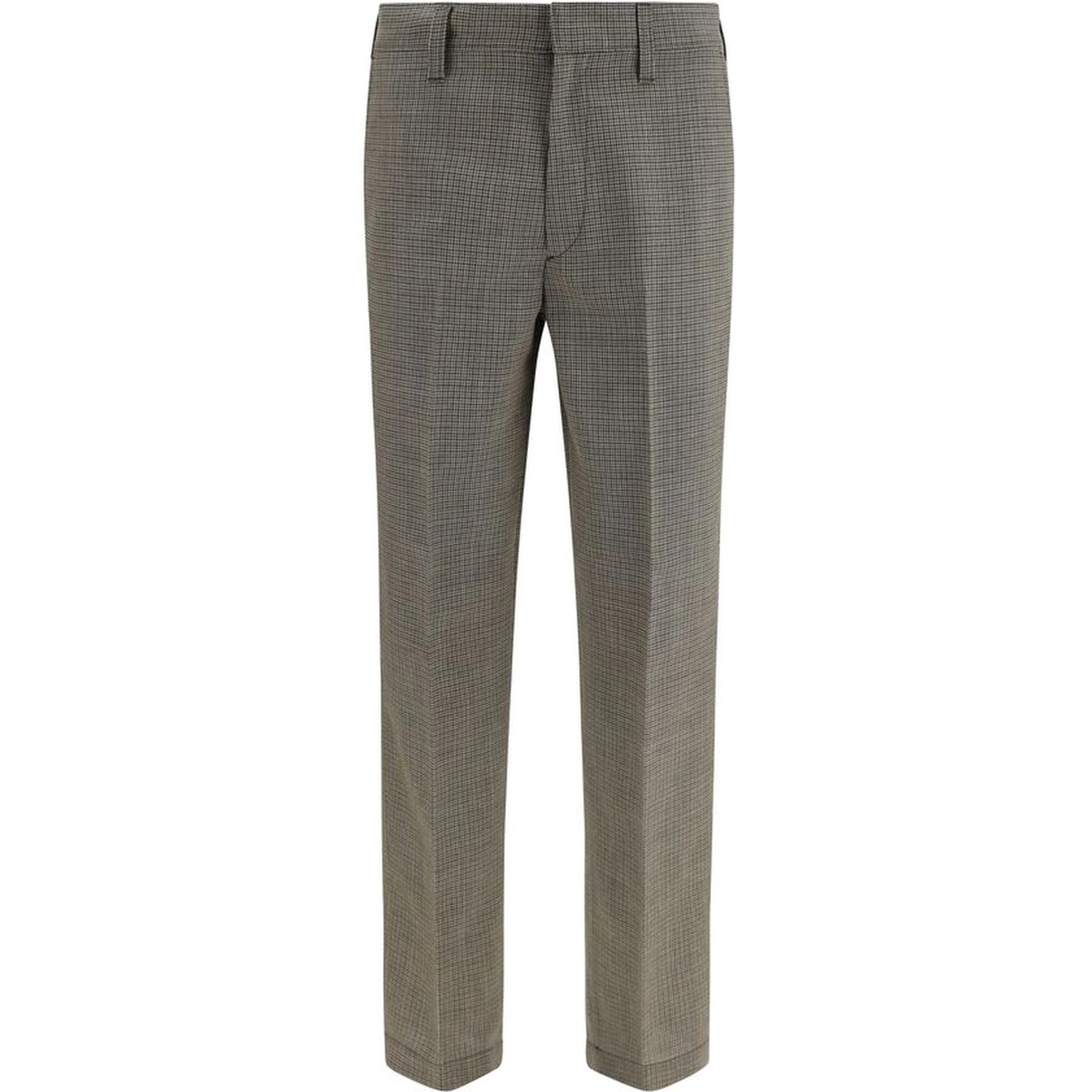 Brown Wool Oves Aries Pants