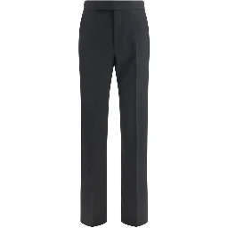 Black Wool Oves Aries Dress Pants