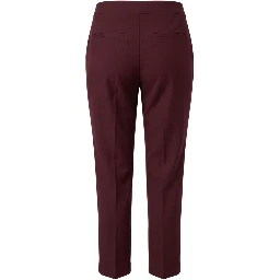 Red Viscose Women Pants