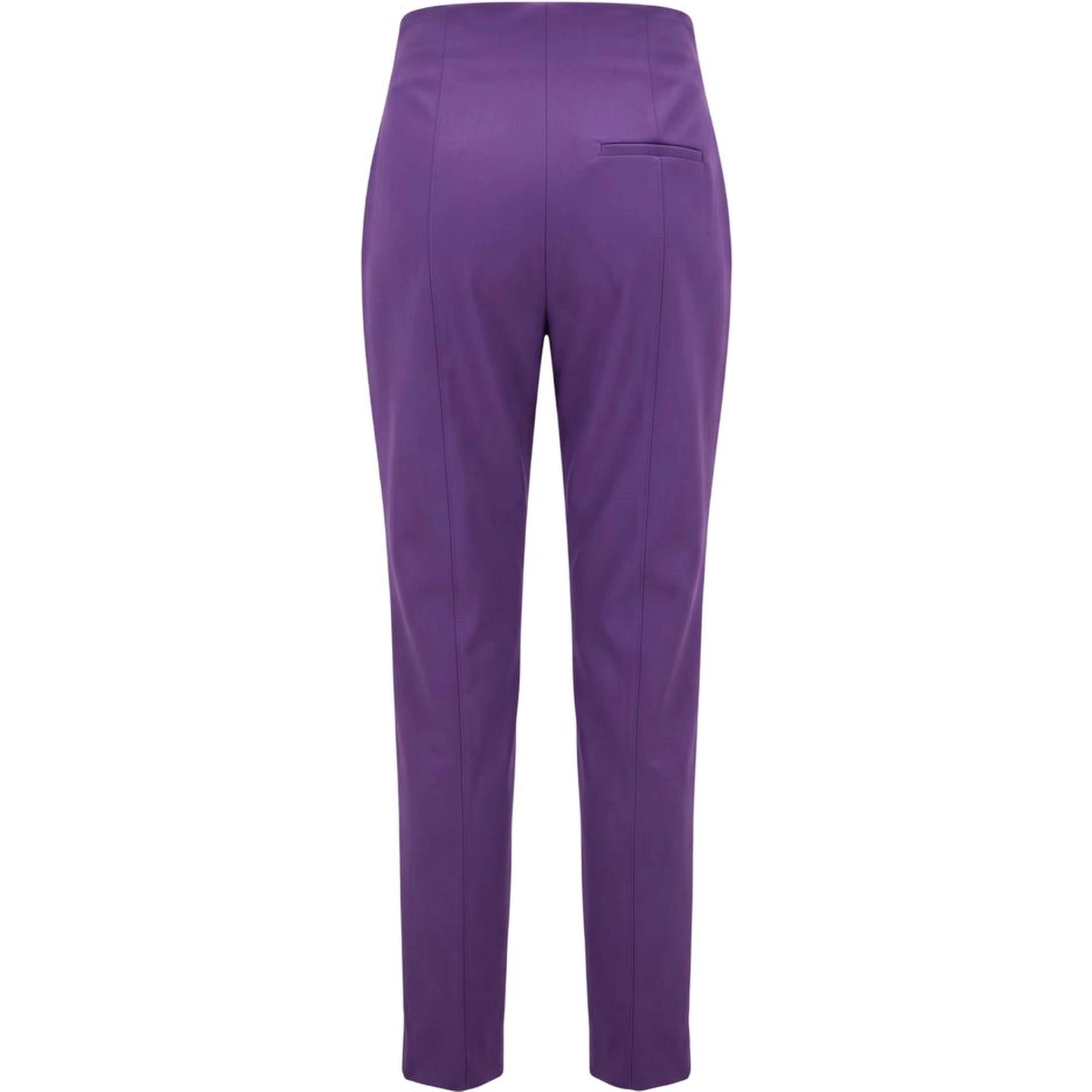 Purple Viscose Women Pants