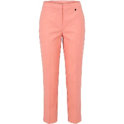 Pink Cotton Women's Pant
