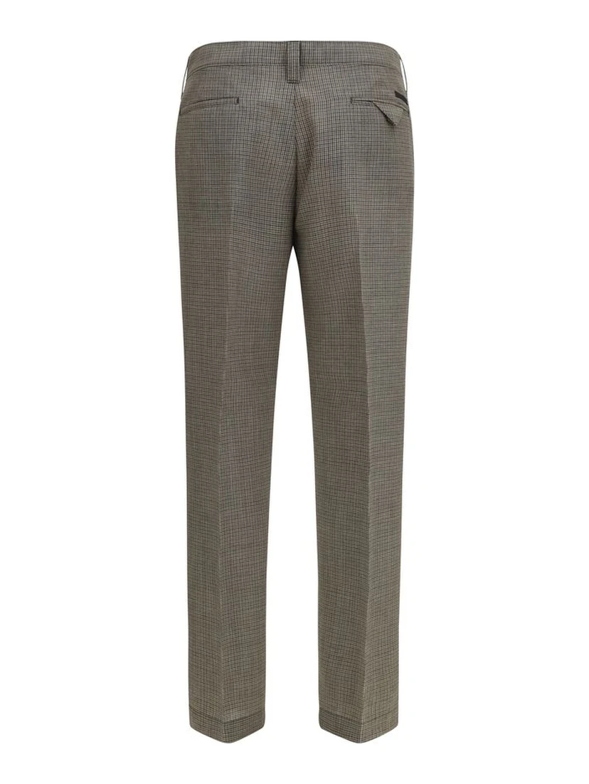 Brown Wool Oves Aries Pants