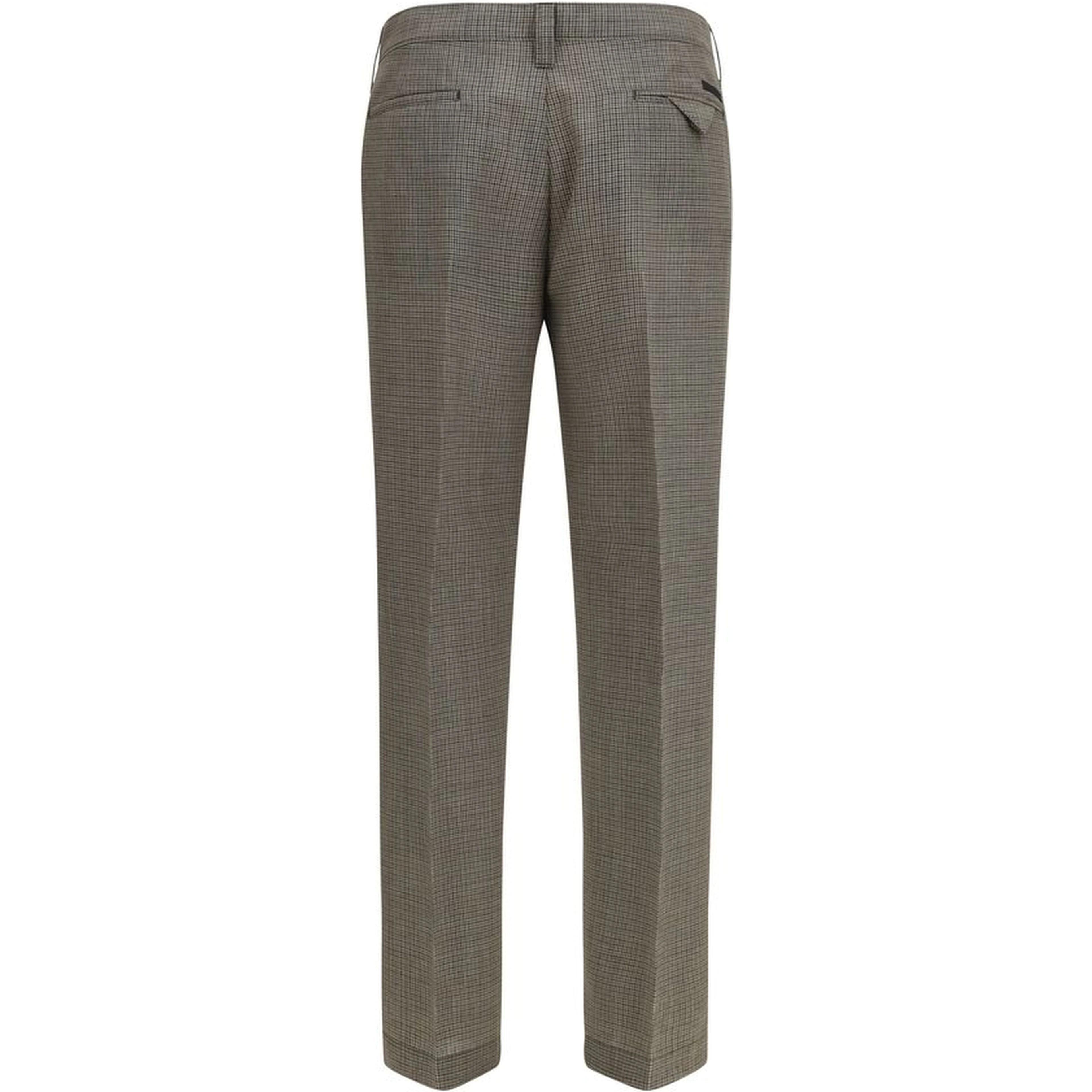 Brown Wool Oves Aries Pants