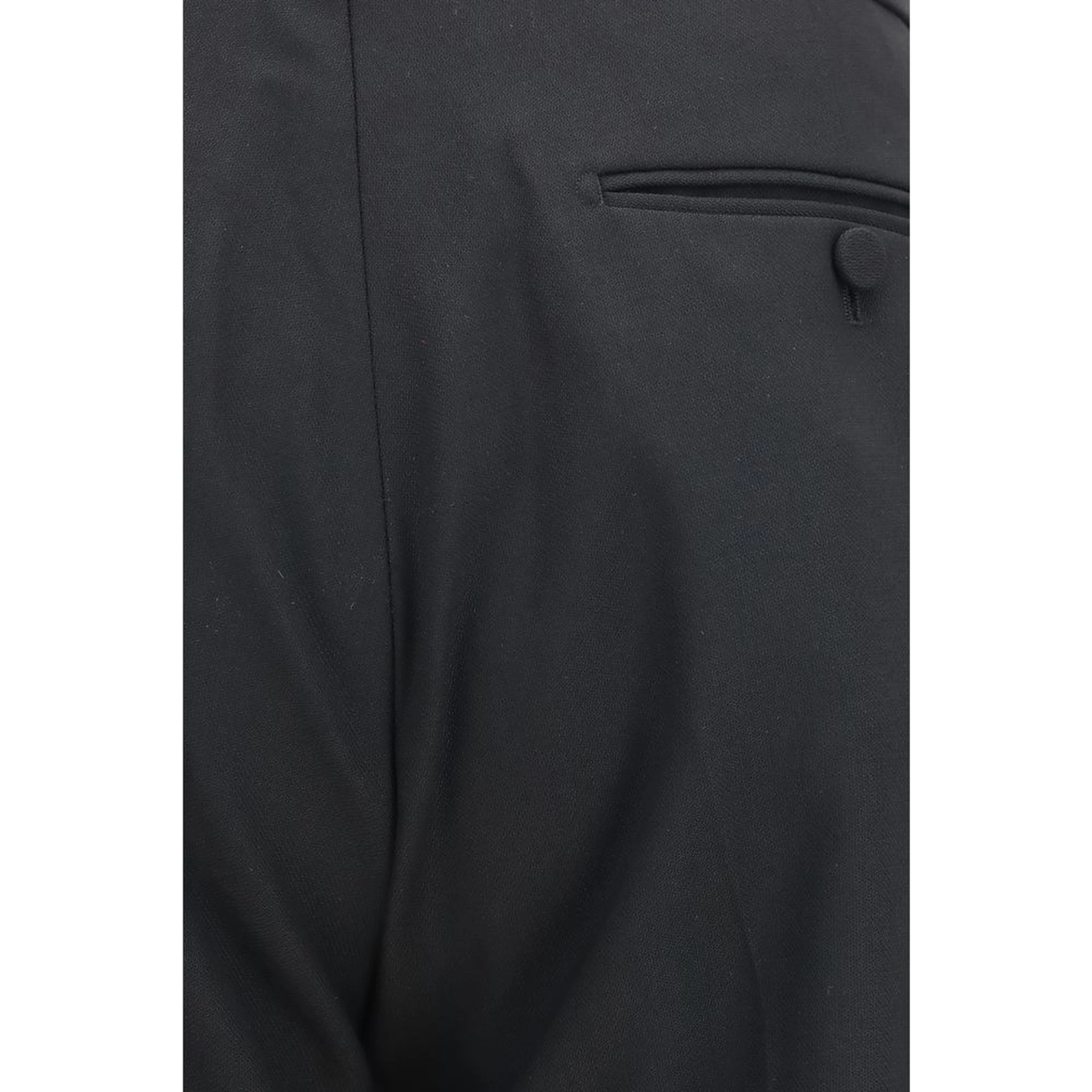 Black Wool Oves Aries Dress Pants