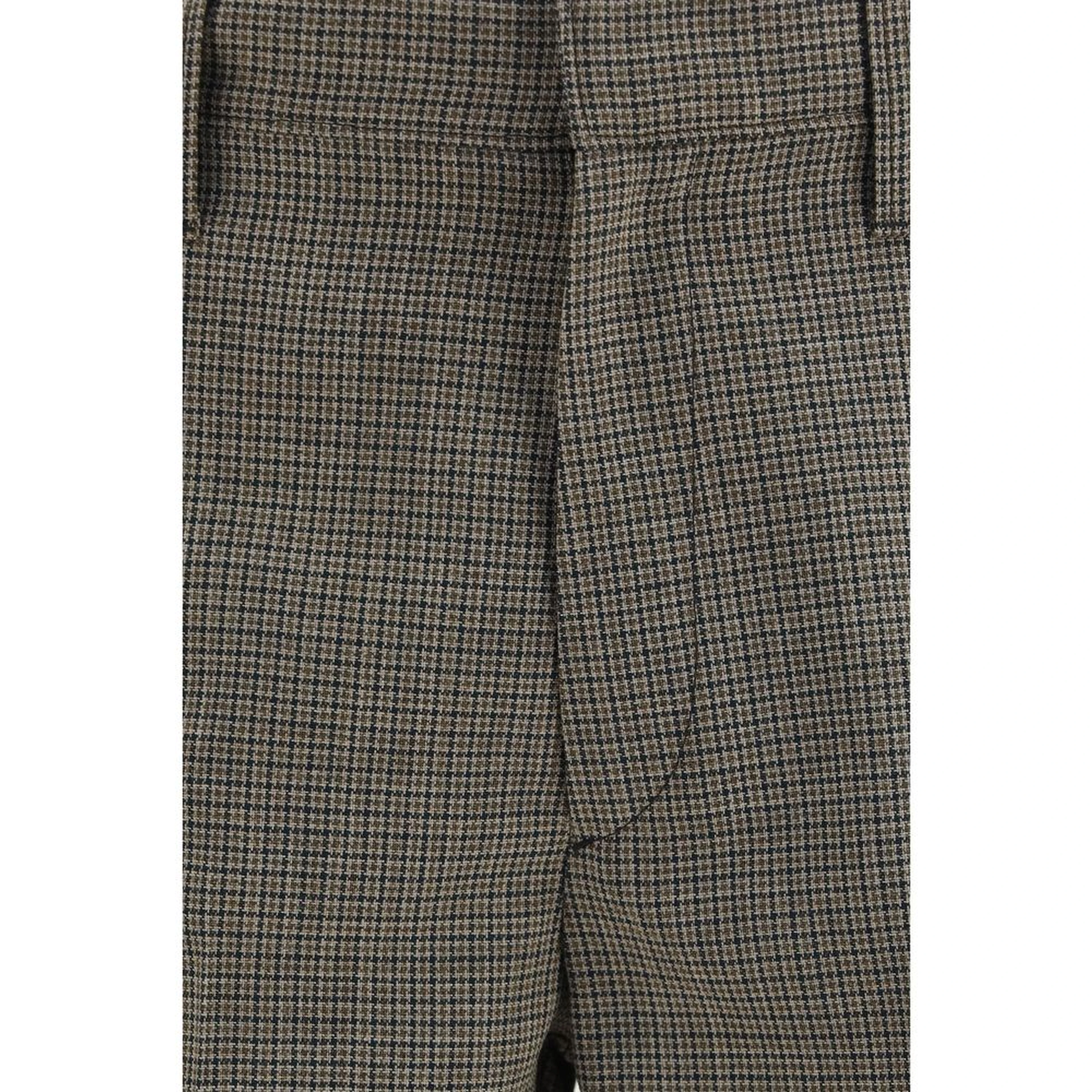 Brown Wool Oves Aries Pants