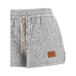 Gray Cotton Bermuda Shorts
