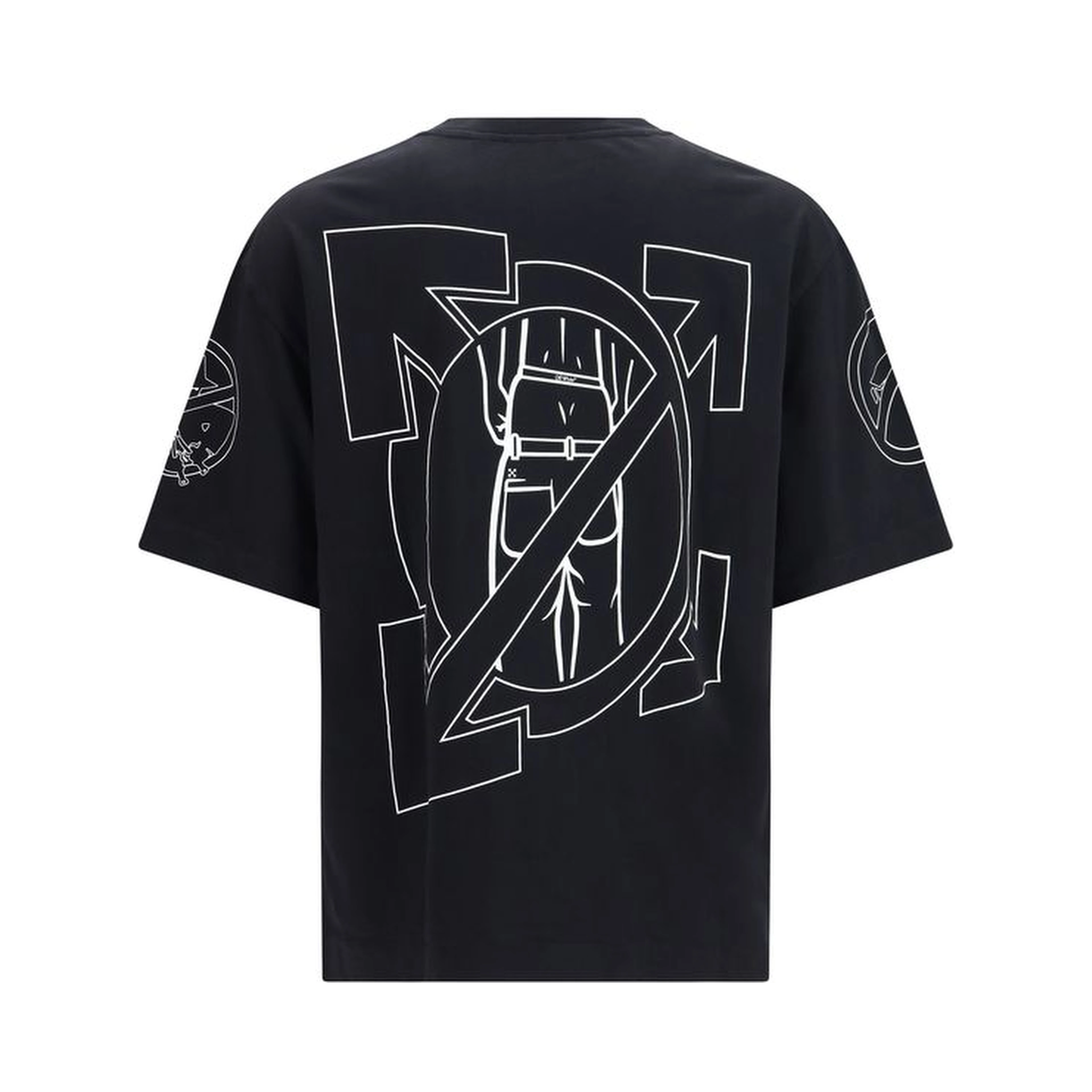 Black Cotton T-Shirt