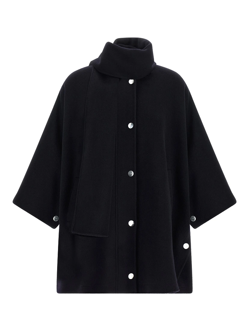 Blue Wool Coat