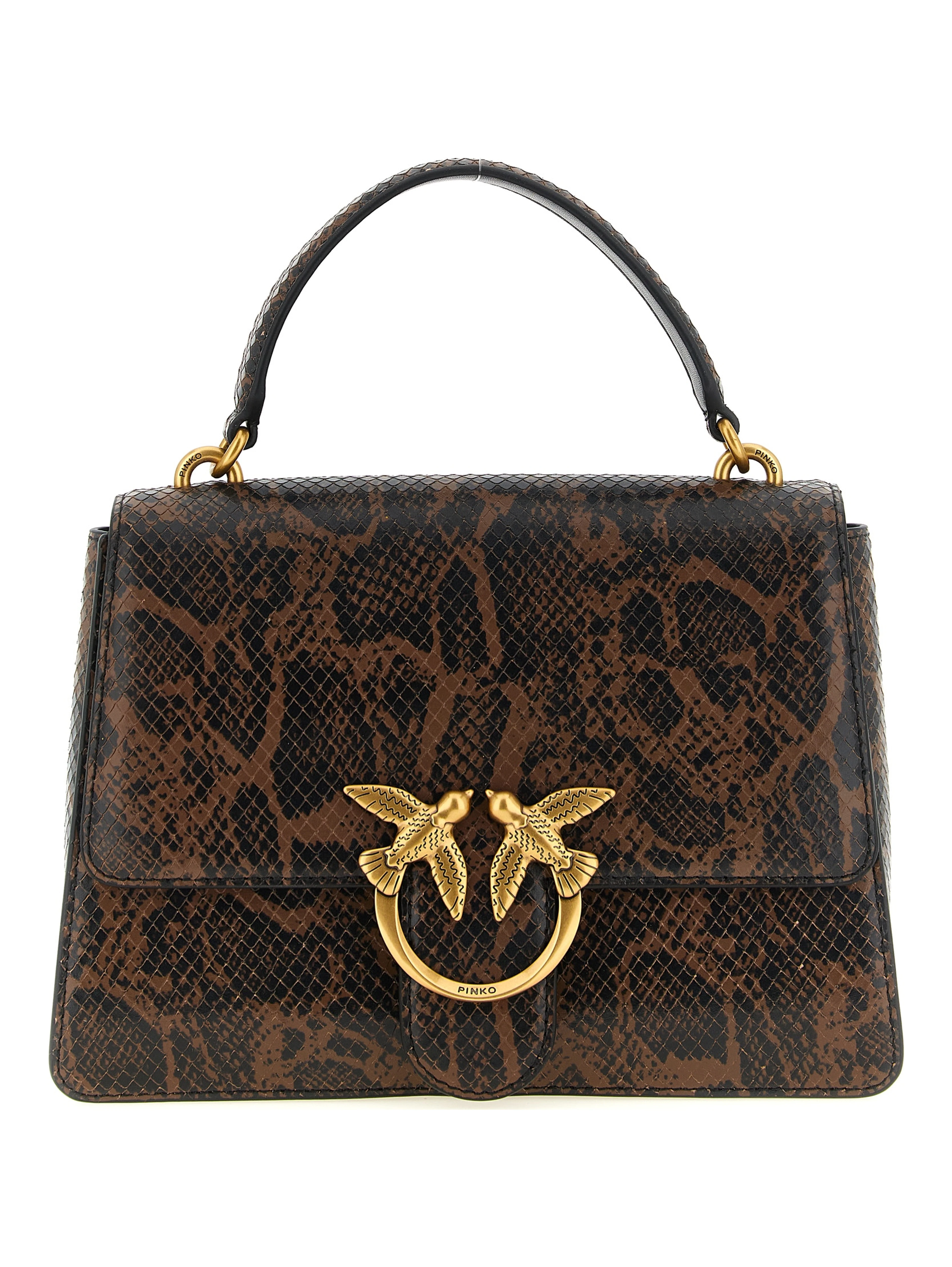 Brown Calfskin Handbag