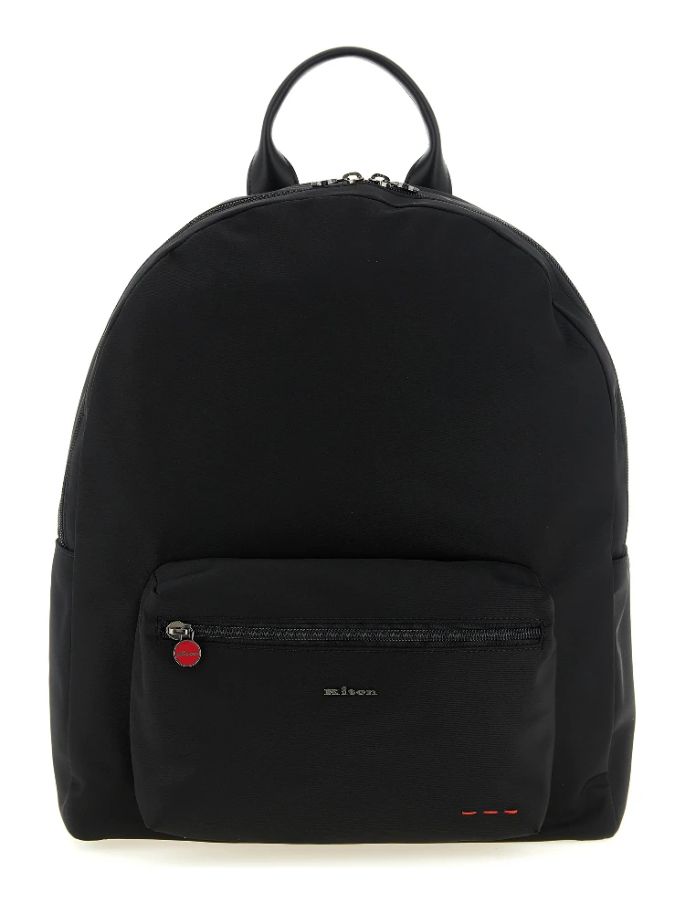 Black Polyamide Backpack