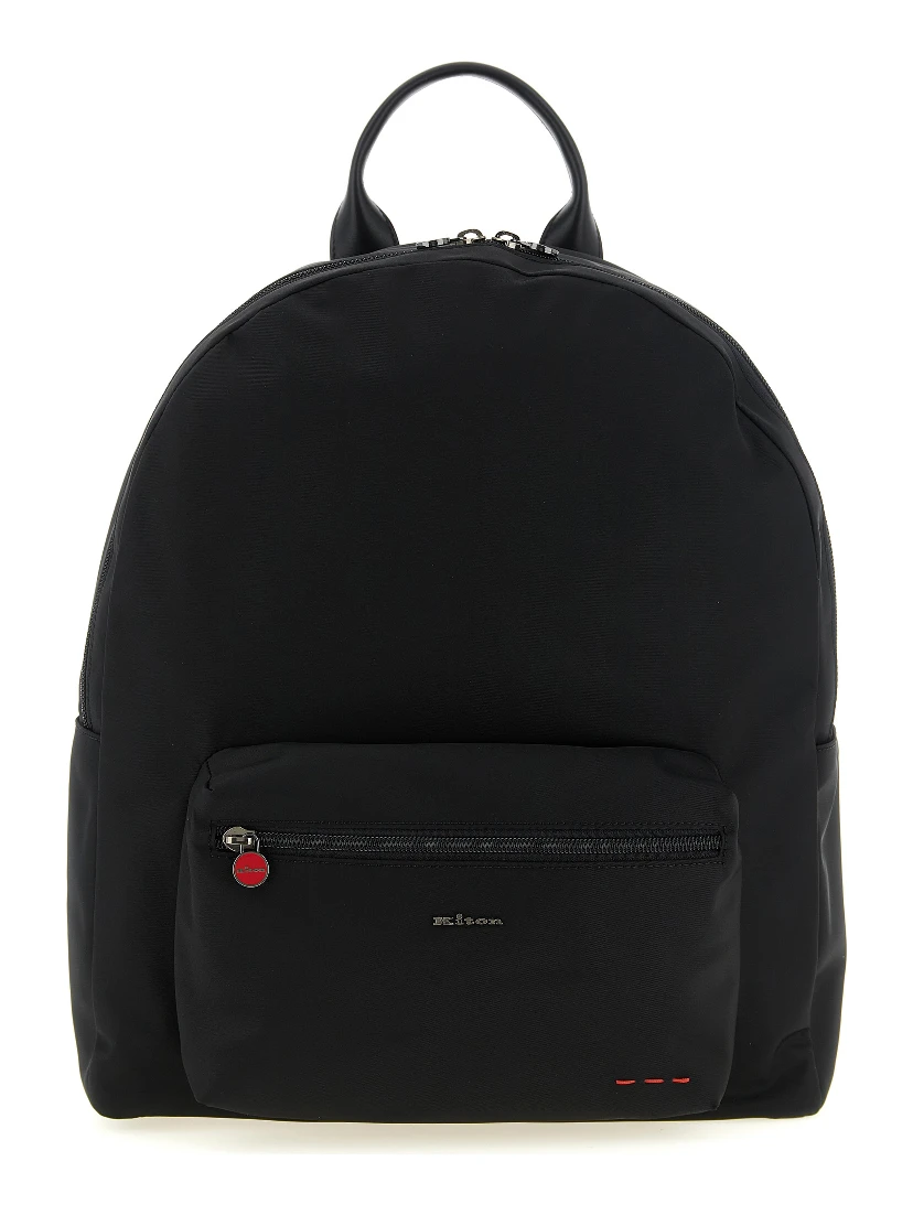 Black Polyamide Backpack