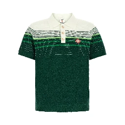 Bicolor Cotton Polo Shirt