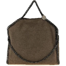 Gray Polyamide Handbag
