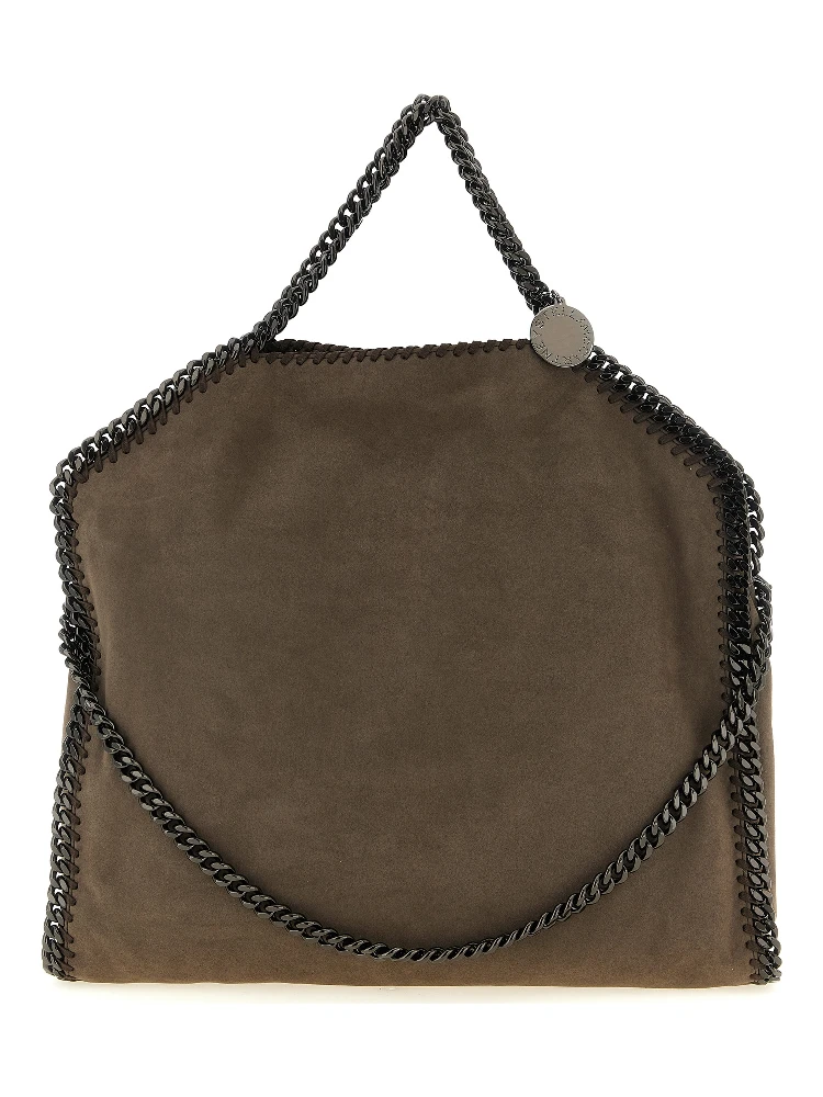 Gray Polyamide Handbag