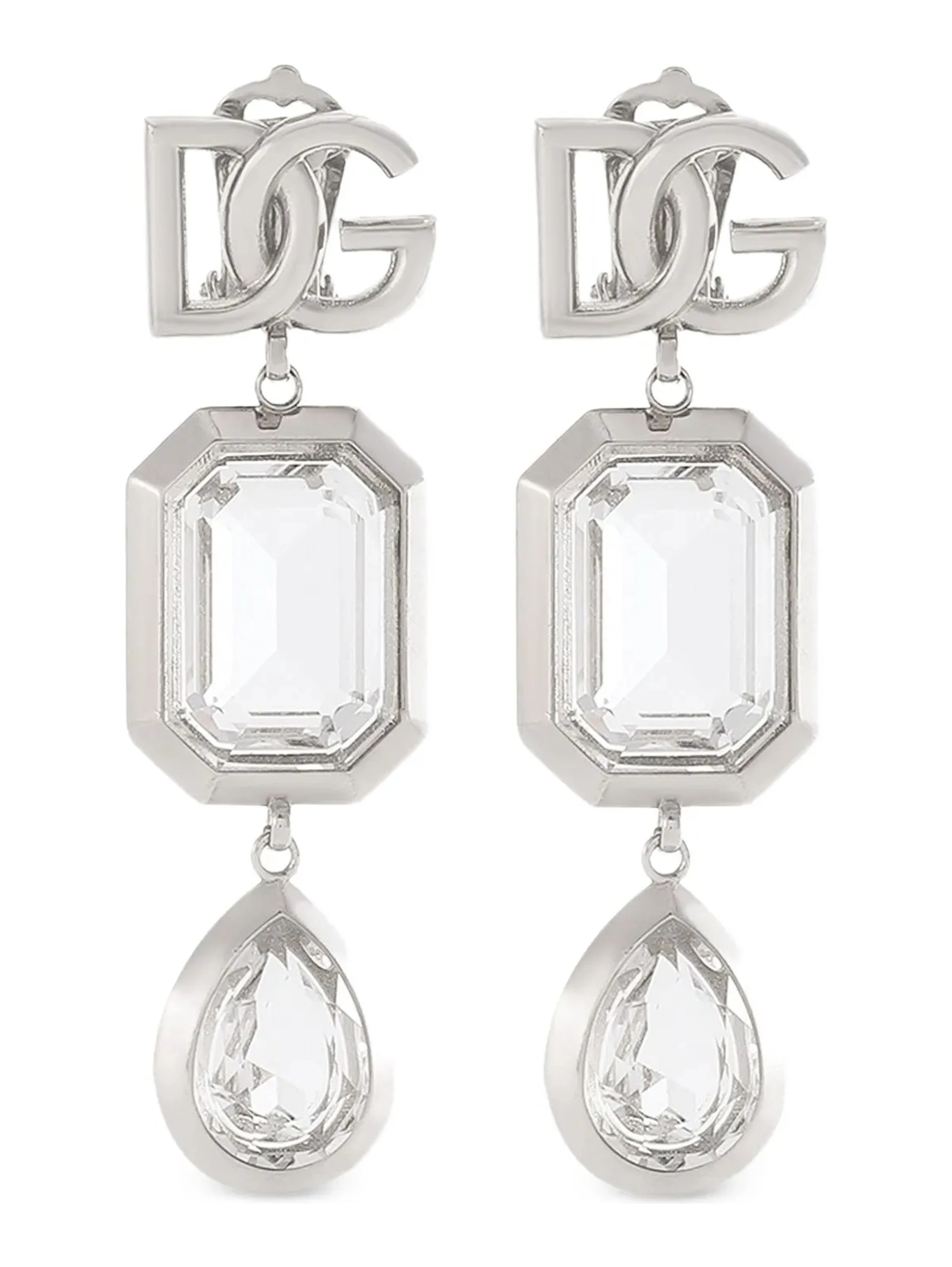 Silver Brass Earrings