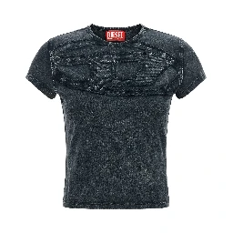 Gray Cotton T-Shirt