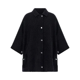 Blue Wool Coat