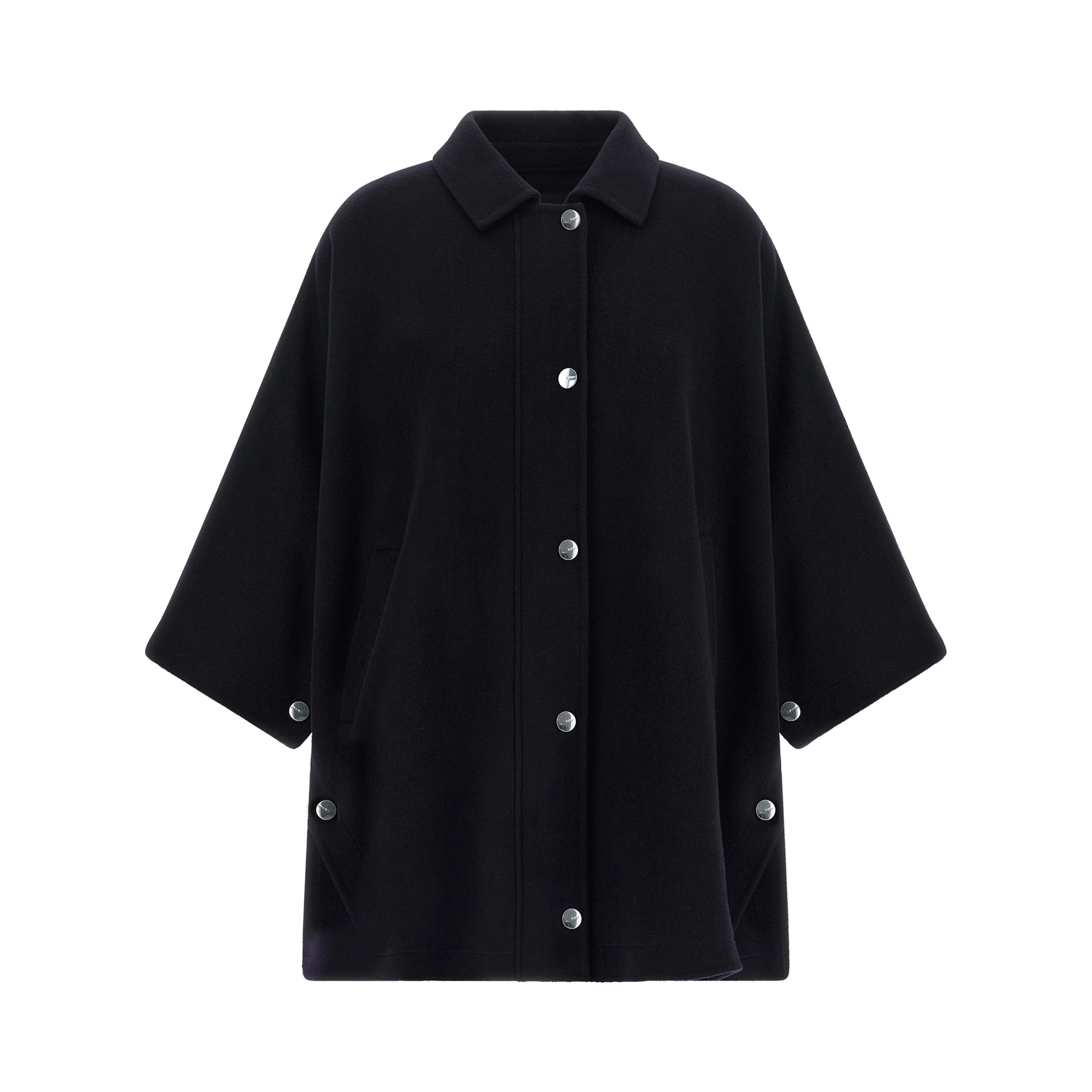 Blue Wool Coat