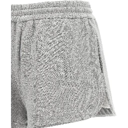 Gray Cotton Bermuda Shorts