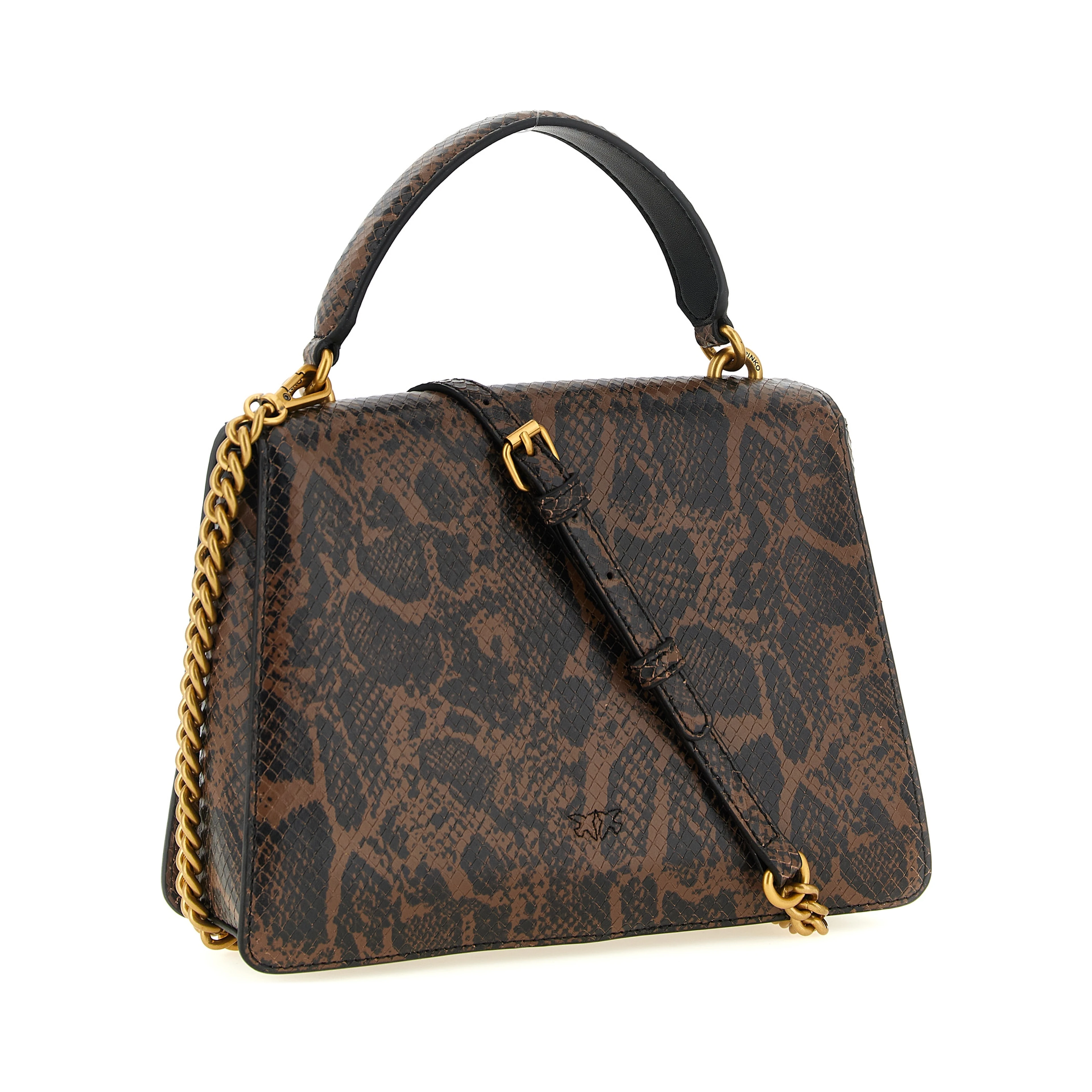 Brown Calfskin Handbag