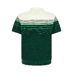 Bicolor Cotton Polo Shirt
